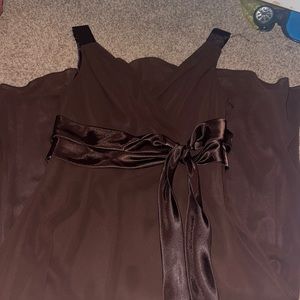 Brown dress